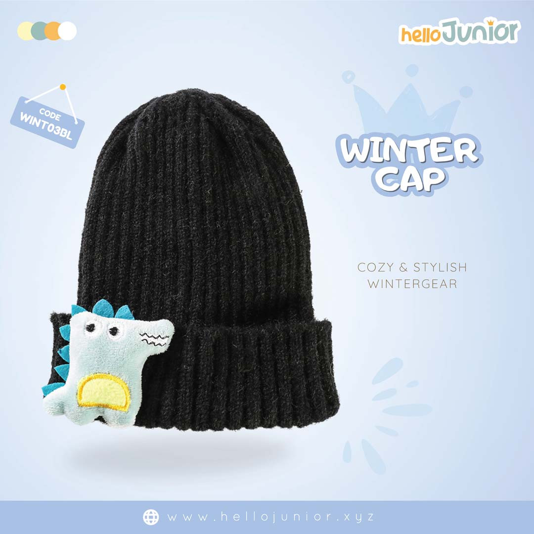 Hello Junior Woolen Cap (1-4 Year) – Soft and Comfortable