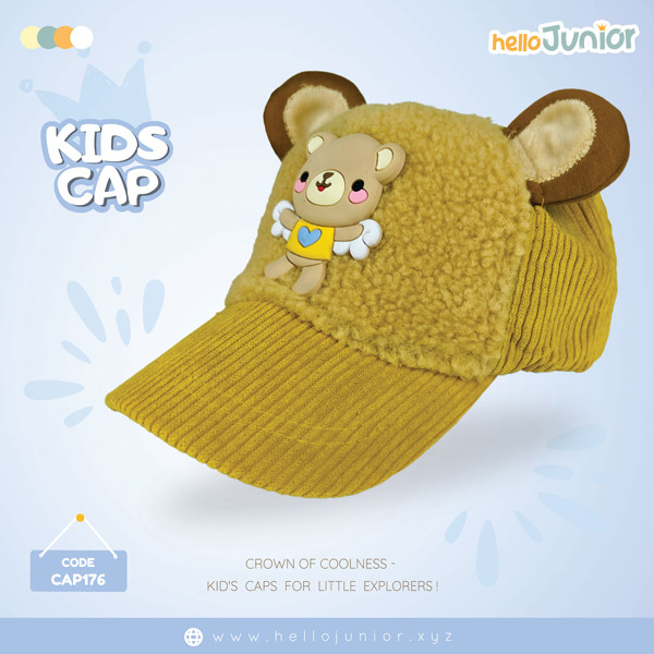 Stylish multicolor cap for kids / Baby cap , 03-08 years