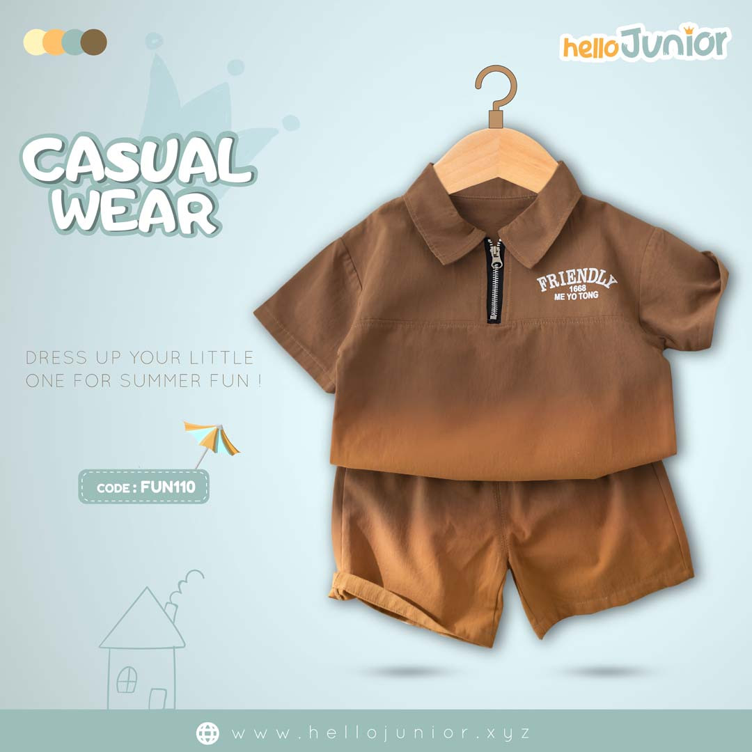 Hello Junior Kids Casual Wear / Dress for 6 Months to 5 Years