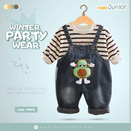 Winter Party Wear for Kids (6 Months - 6 Years)