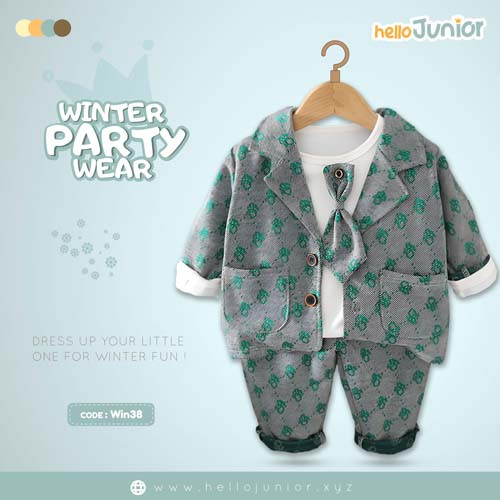 Winter Party Wear for Kids (6 Months - 6 Years)