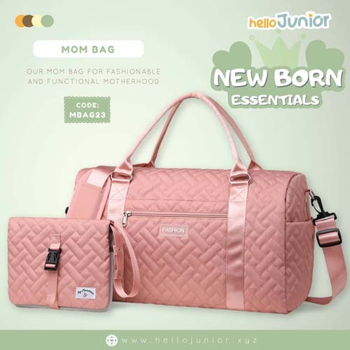 Mummy baby backpack bag / Bag for Mom, pink
