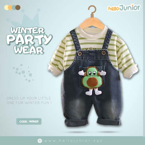 Winter Party Wear for Kids (6 Months - 6 Years)