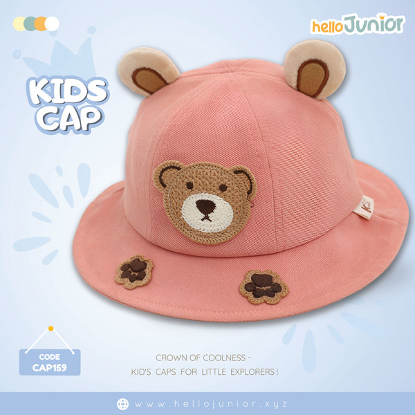 Stylish multicolor cap for kids / Baby cap , 03-08 years