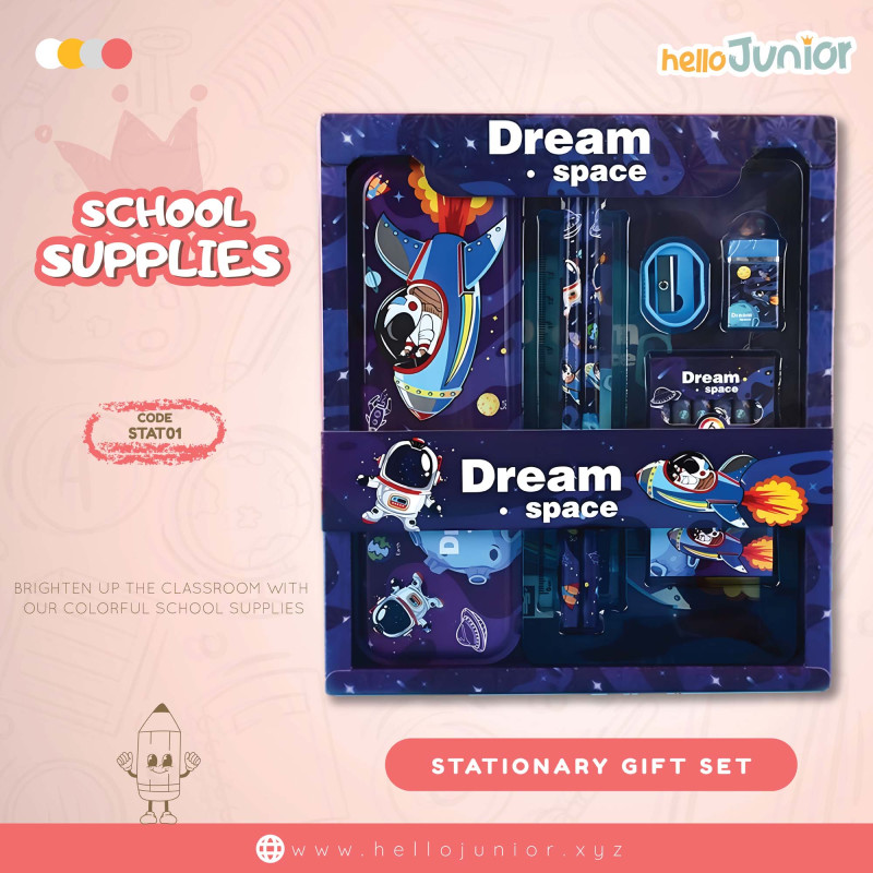 Stationery gift set for students / Kids, Multicolor Dream Space