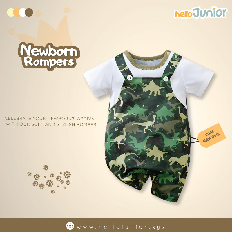 Hello Junior Kids Summer Romper, Newborn baby dress 0 month to 09 month