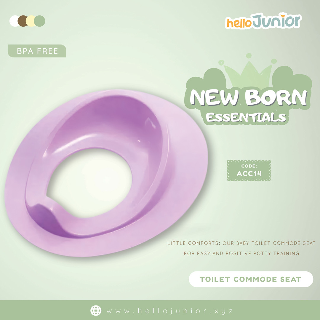 Hello Junior Baby Toilet Commode Seat for 3+ years