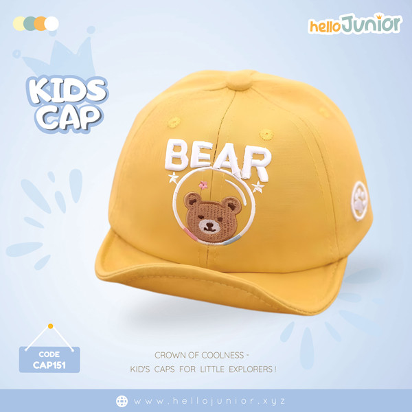 Stylish multicolor cap for kids / Baby cap , 01-03 years