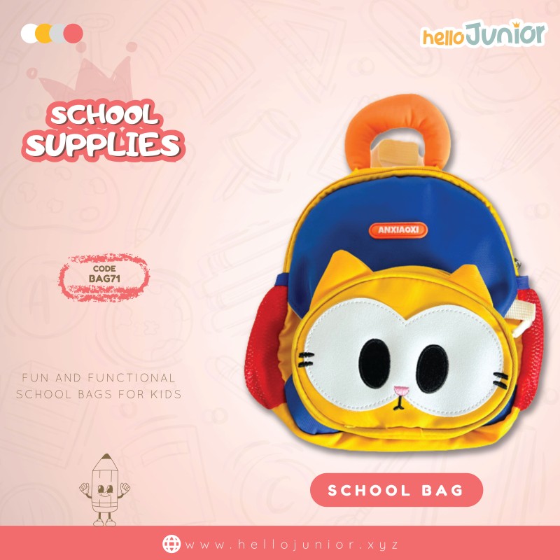 Bag for kids / School Bag for Kids, Multicolor