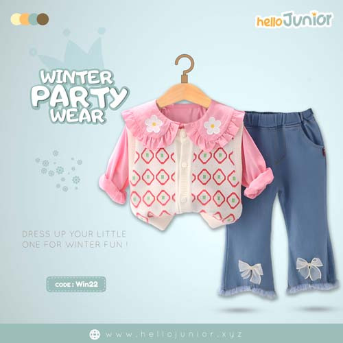 Winter Party Wear for Kids (6 Months - 6 Years)