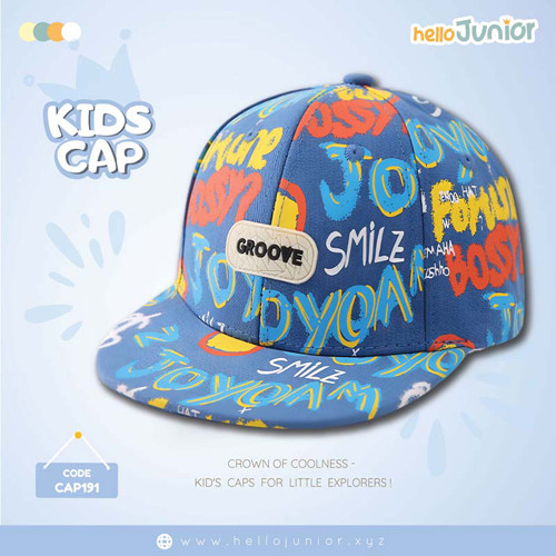 Stylish multicolor cap for kids / Baby cap , 03-08 years