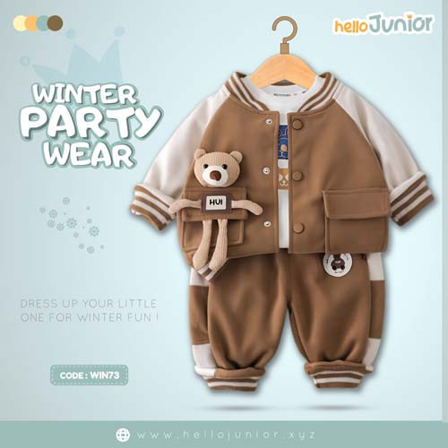 Winter Party Wear for Kids (6 Months - 6 Years)