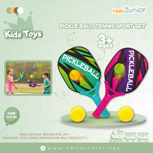 Pickleball Paddle set ( for 2 players) for Kids 3+