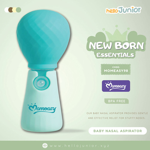 Momeasy Baby Nasal Aspirator for 0m+, Multicolor