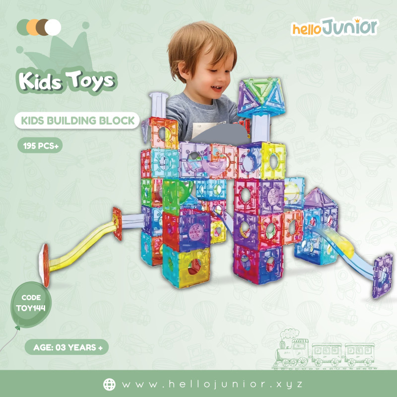 Geometric Building Block Set 195+PCS