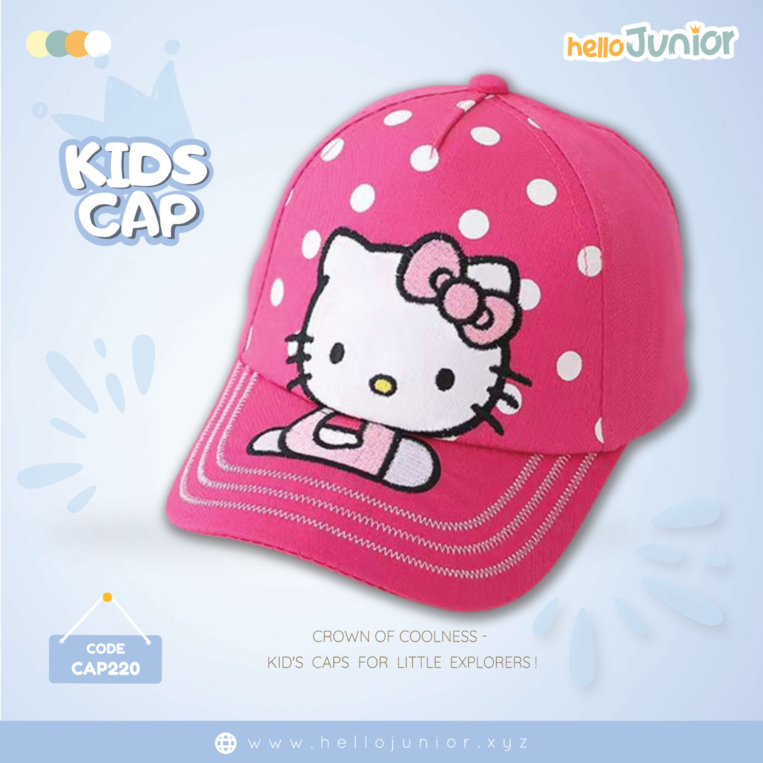 Stylish multicolor cap for kids / Baby cap , 03-08 years