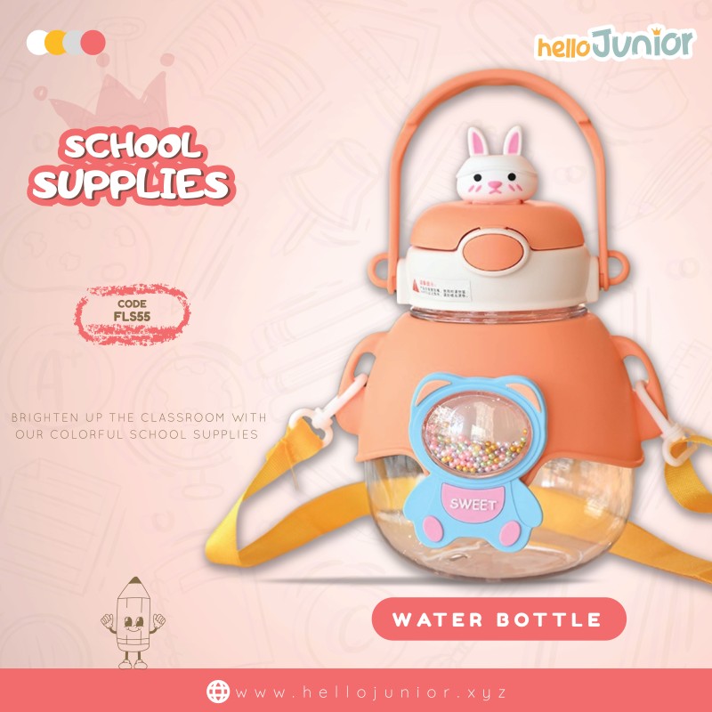 Stainless Large Capacity Cartoon Kettle Student Cup , BPA Free