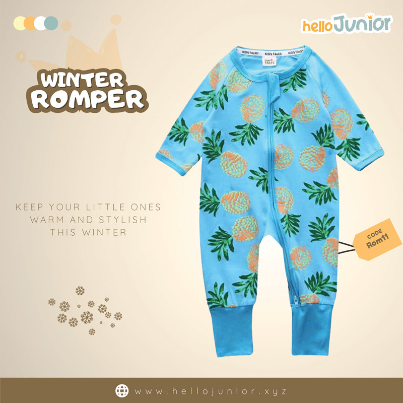 Hello Junior Kids Winter Romper, Newborn baby dress 0 month to 09 month