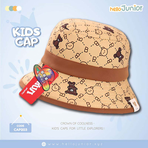 Stylish multicolor cap for kids / Baby cap , 03-10 years