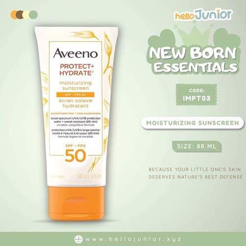 Aveeno Protect + Hydrate Moisturizing Sunscreen SPF 50 – 88ml (Canada)