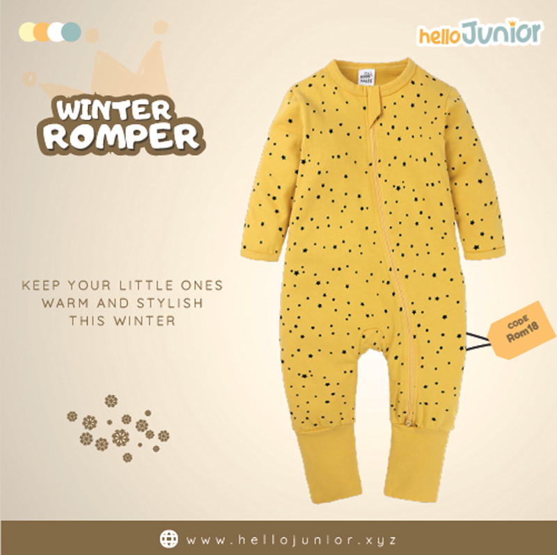 Hello Junior Kids Winter Romper, Newborn baby dress 0 month to 09 month