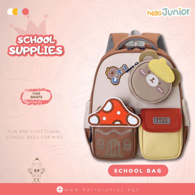 Bag for kids / School Bag for Kids, Multicolor