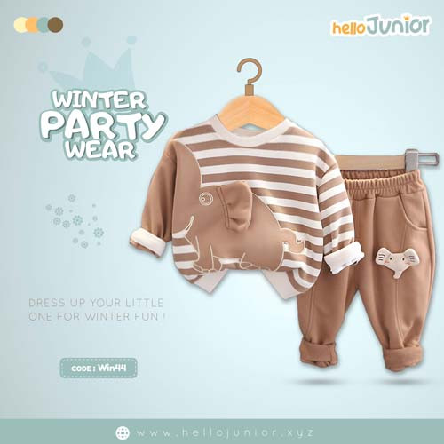 Winter Party Wear for Kids (6 Months - 6 Years)