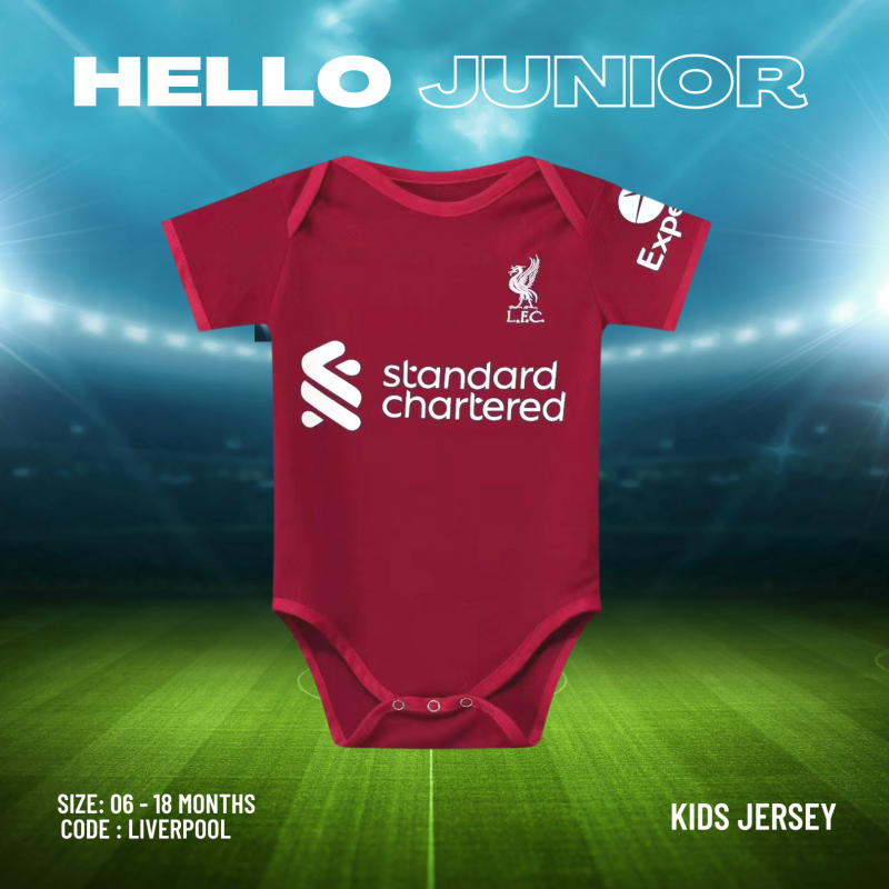 Liverpool Kids Jersey – Sporty Style for Every Little Champion