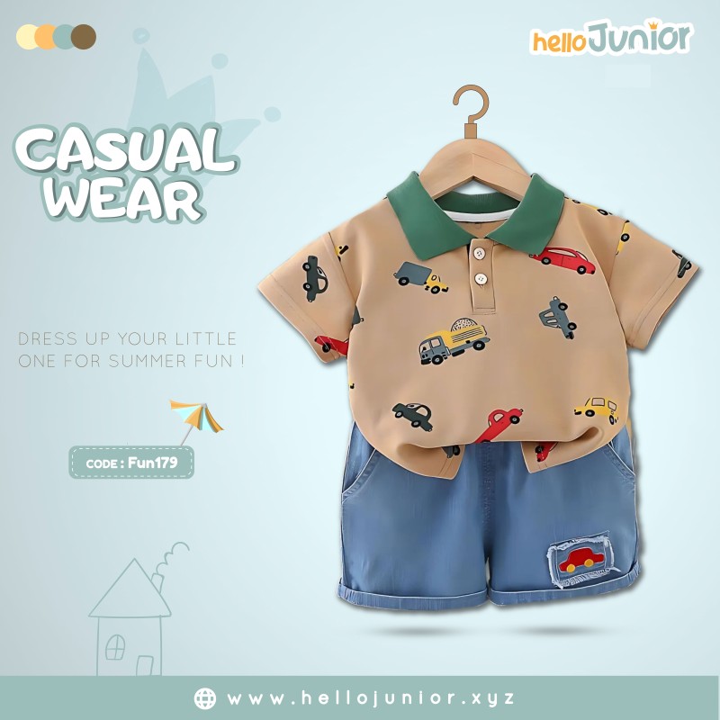 Hello Junior Kids Casual Wear / Dress for 6 Months to 5 Years