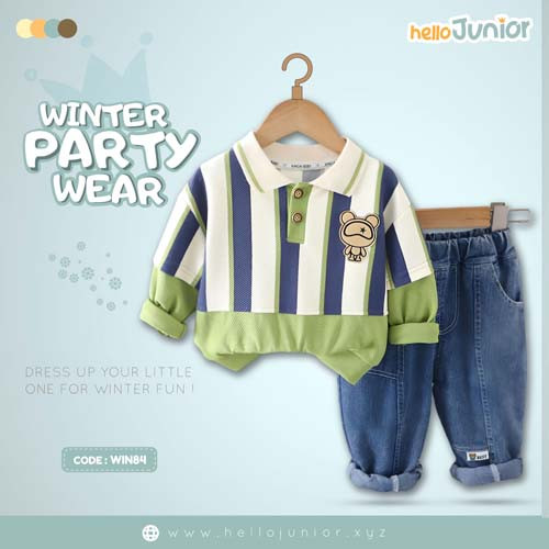 Winter Party Wear for Kids (6 Months - 6 Years)