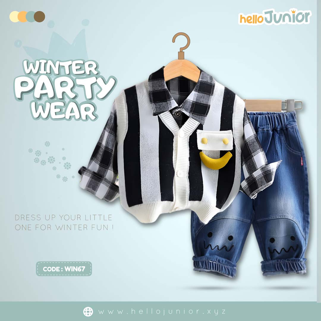 Winter Party Wear for Kids (6 Months - 6 Years)