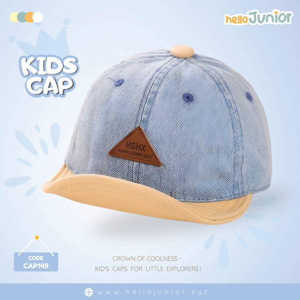 Stylish multicolor cap for kids / Baby cap , 01-03 years