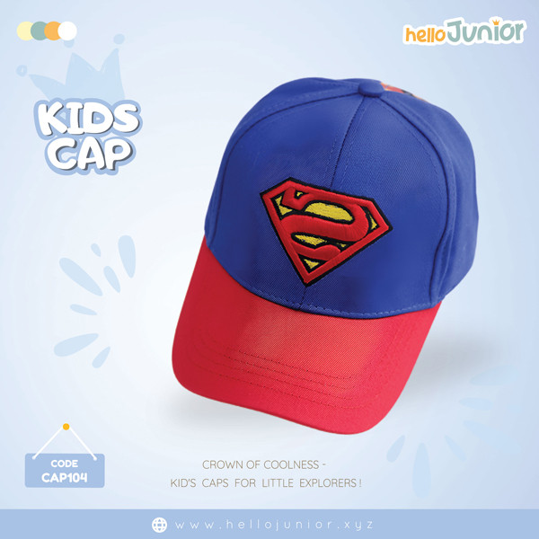 Stylish multicolor cap for kids / Baby cap , 03-08 years