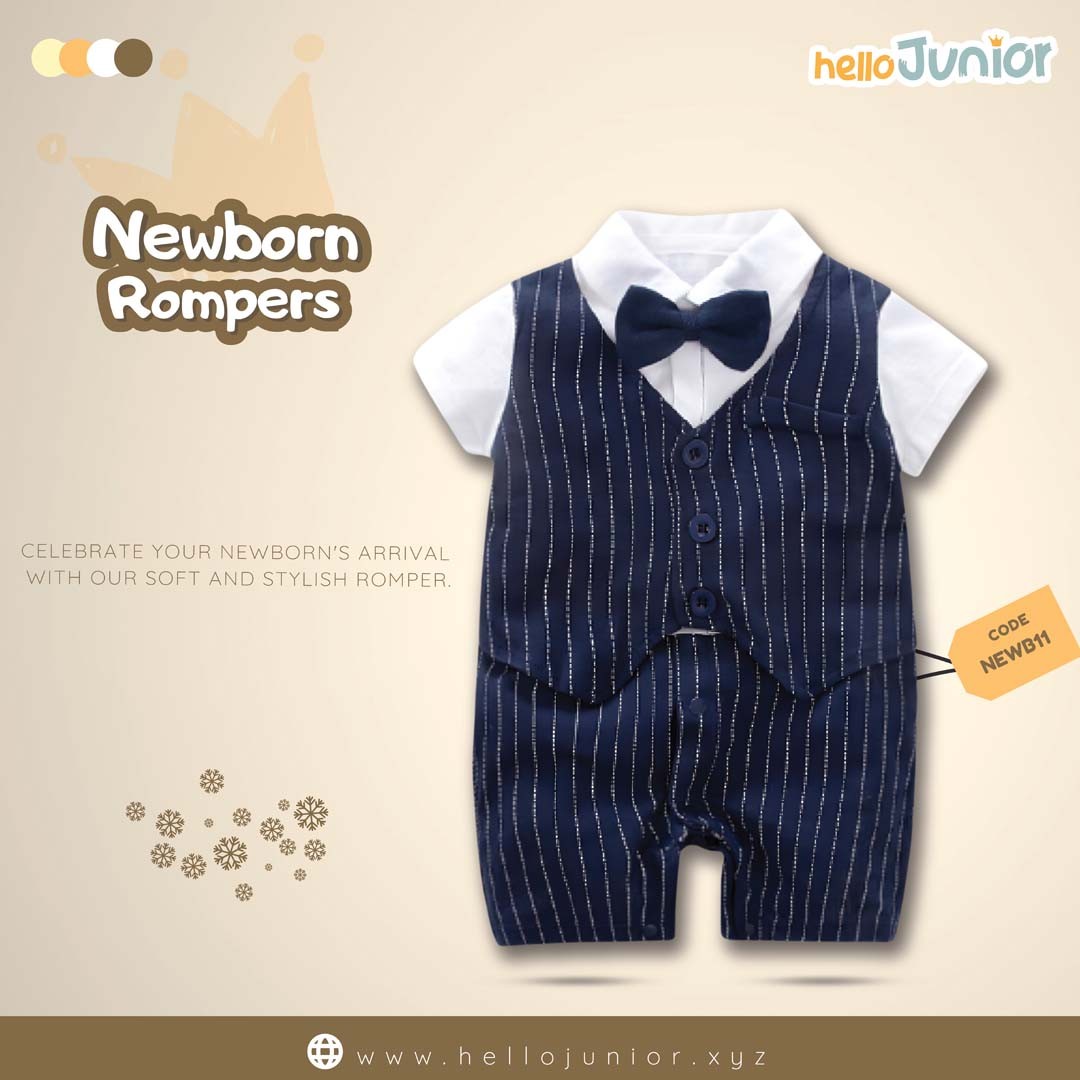 Hello Junior Kids Summer Romper, Newborn baby dress 0 month to 09 month