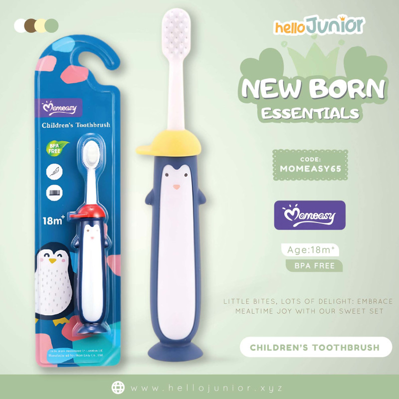 Momeasy children's 18m+ toothbrush, Multicolor