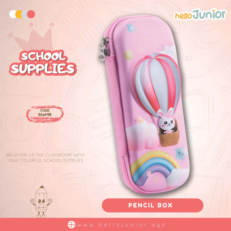 Stationery Pencil Box for students / Kids, Multicolor