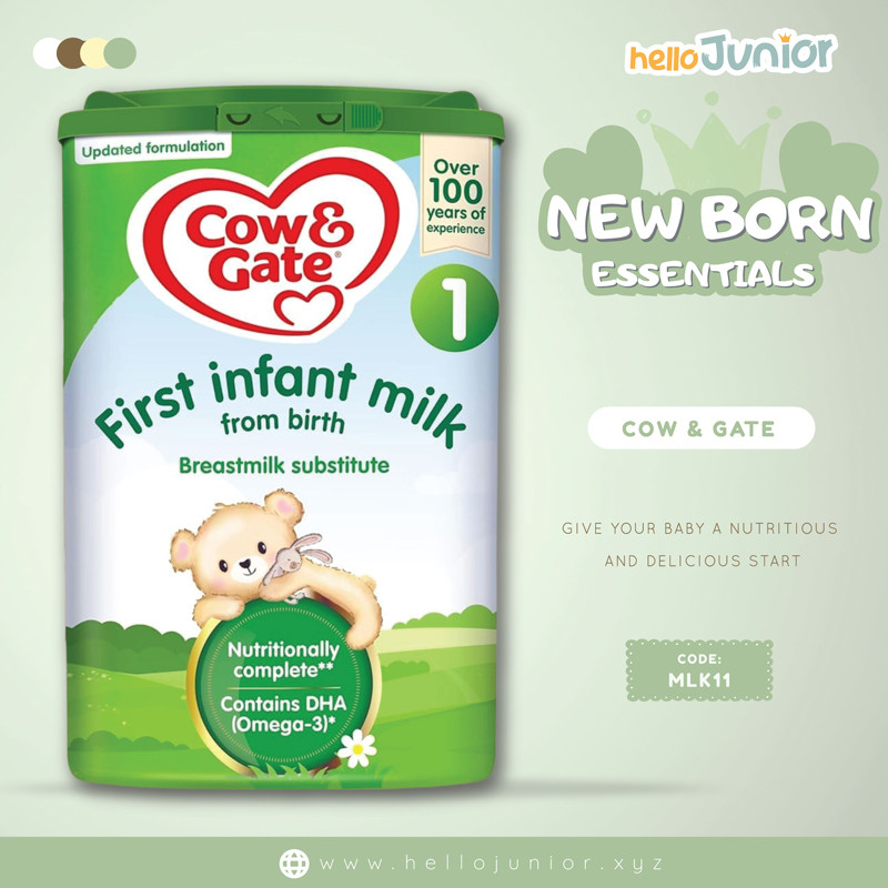 Cow & Gate 1 First Infant Baby Milk Powder Formula 800g