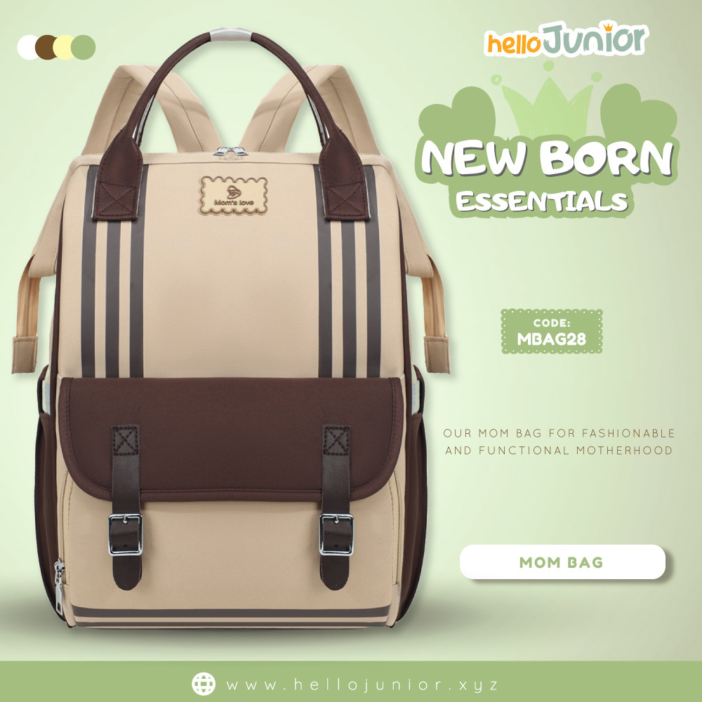 Mummy baby backpack bag / Bag for Mom, Gray