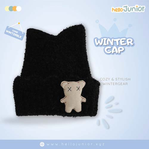 Hello Junior  Woolen Cap (3-10 Years) – Soft and Comfortable