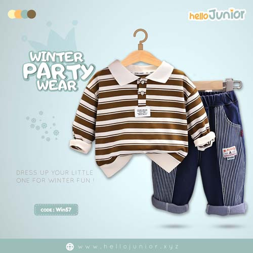 Winter Party Wear for Kids (6 Months - 6 Years)