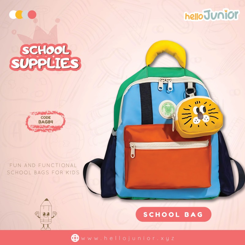 Bag for kids / School Bag for Kids, Multicolor