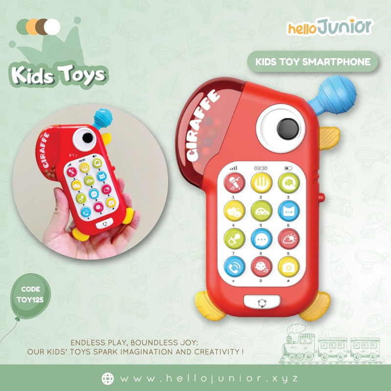 Dinosaur-Shaped Kids Musical Toy Phone | Fun & Educational