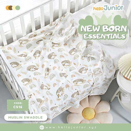 Hello Junior Newborn Swaddle Wrap-2025