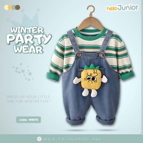 Winter Party Wear for Kids (6 Months - 6 Years)