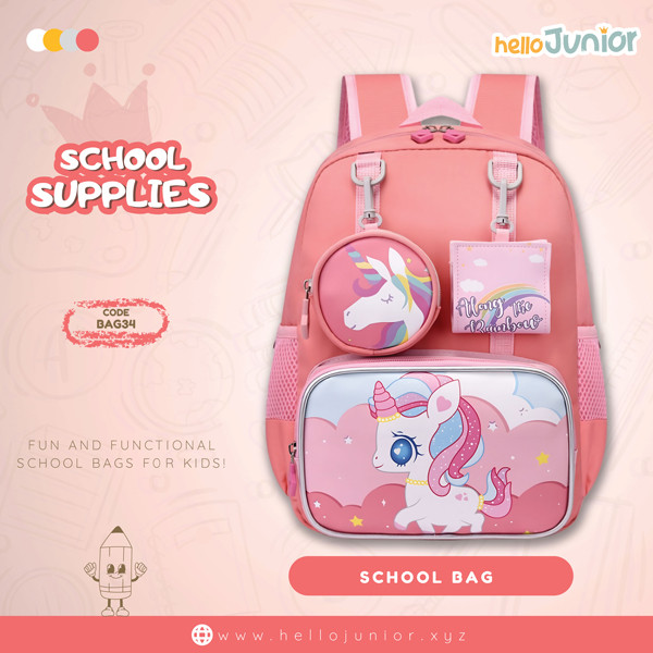 Bag for kids / School Bag for Kids, Multicolor