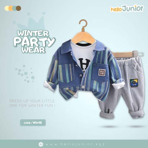 Winter Party Wear for Kids (6 Months - 6 Years)