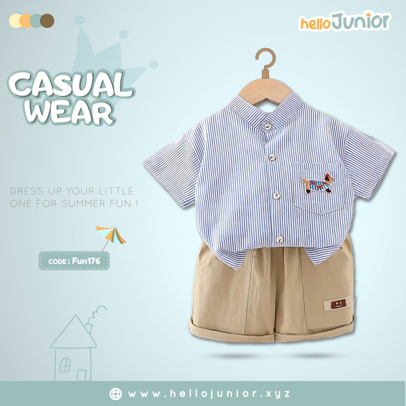 Hello Junior Kids Casual Wear / Dress for 6 Months to 5 Years