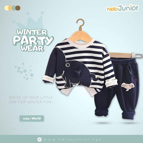 Winter Party Wear for Kids (6 Months - 6 Years)