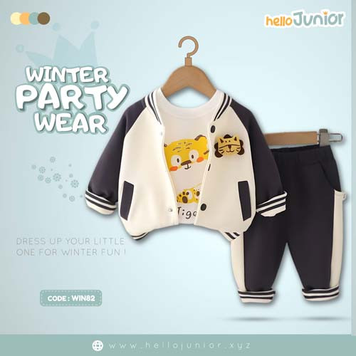 Winter Party Wear for Kids (6 Months - 6 Years)