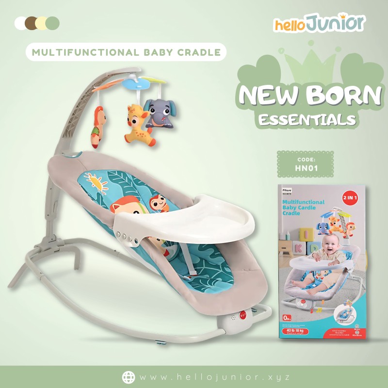 The 2-in-1 Multifunctional Baby Cradle